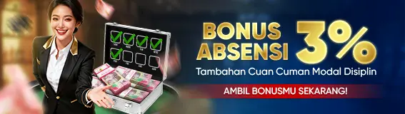 BONUS ABSENSI 3%